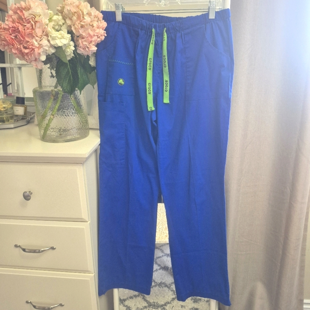Blue Scrubs Pants From Crocs Size Small